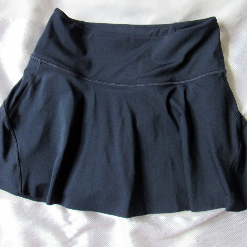 Athleta Skort Womens Small (S/P), Dark Navy,waist 26in,length 15.5in